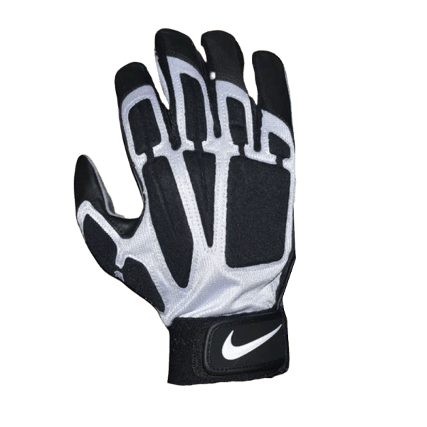 Nike D-Tack 4.0 No Palm Pad Black White Back
